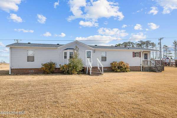 6.9 Acres of Residential Land with Home for Sale in Davis, North Carolina