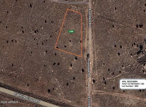 1.29 Acres of Residential Land for Sale in Williams, Arizona