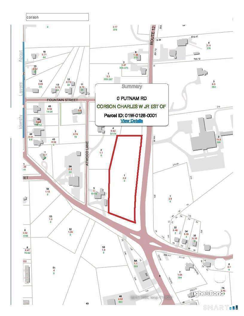 3.2 Acres of Mixed-Use Land for Sale in Plainfield, Connecticut