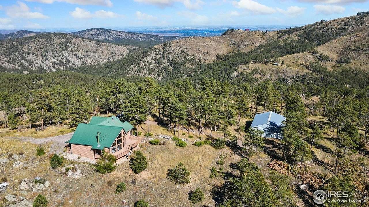 48.7 Acres of Recreational Land with Home for Sale in Loveland, Colorado