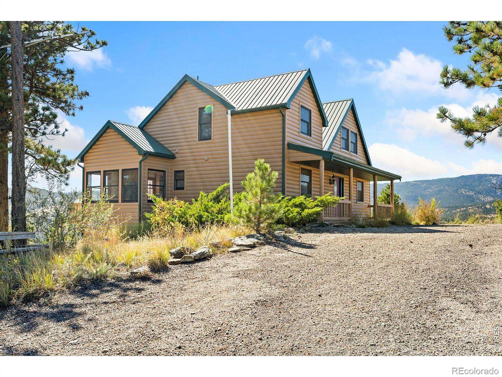 48.7 Acres of Recreational Land with Home for Sale in Loveland, Colorado