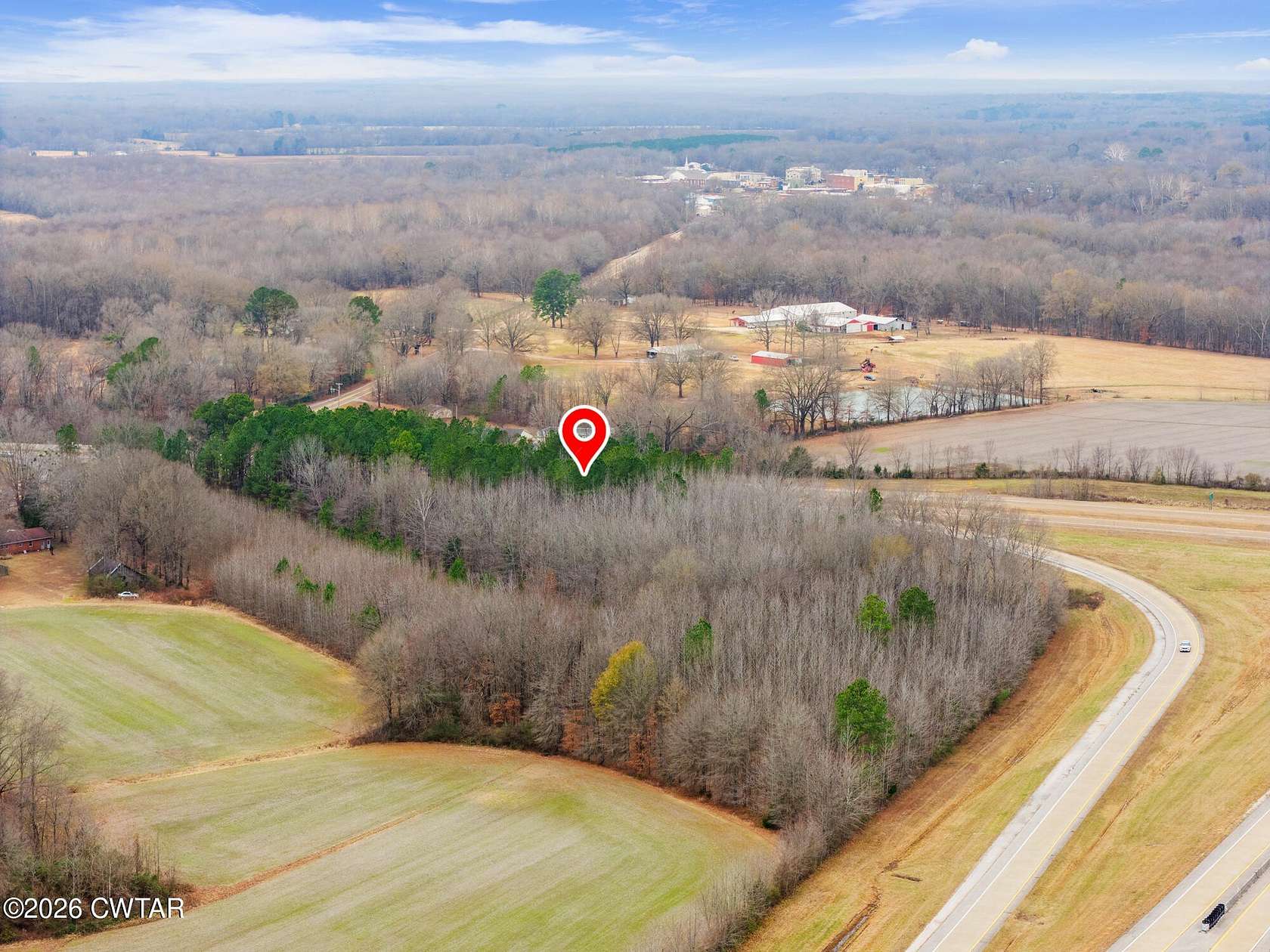 12 Acres of Commercial Land for Sale in Huntingdon, Tennessee