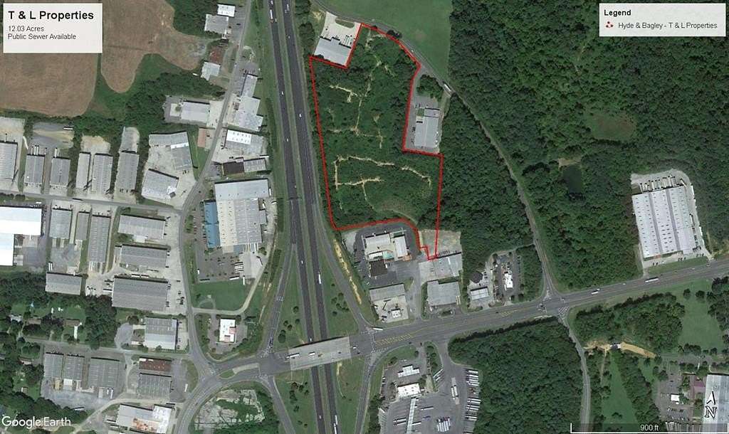 12 Acres of Commercial Land for Sale in Dalton, Georgia