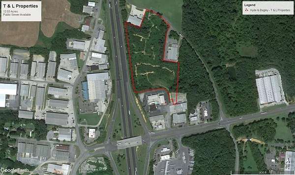 12 Acres of Commercial Land for Sale in Dalton, Georgia
