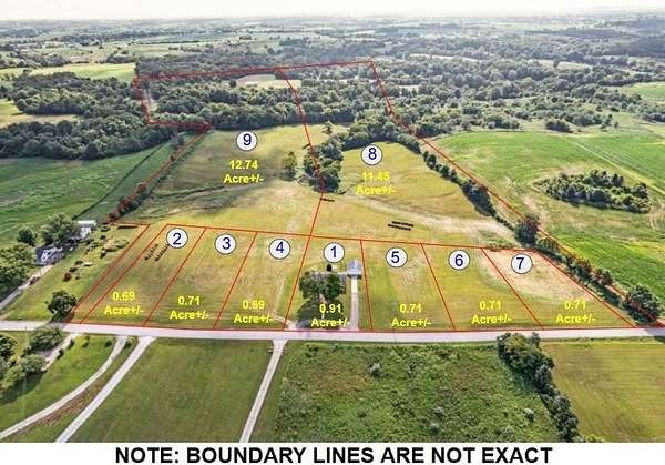 29.3 Acres of Land with Home for Auction in Loretto, Kentucky