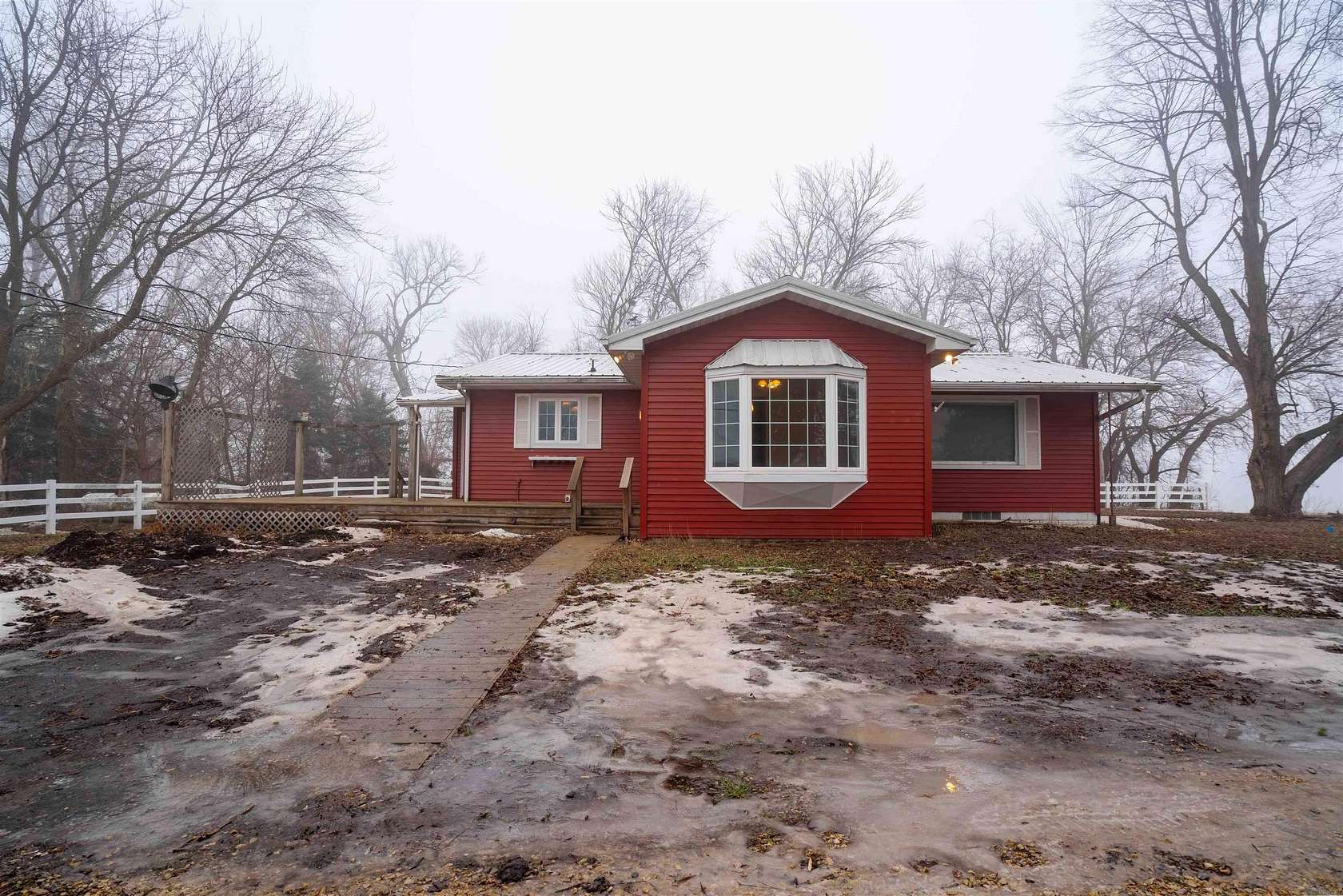 3.5 Acres of Residential Land with Home for Sale in Grundy Center, Iowa