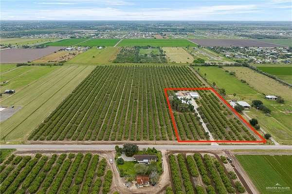 4 Acres of Residential Land with Home for Sale in Donna, Texas