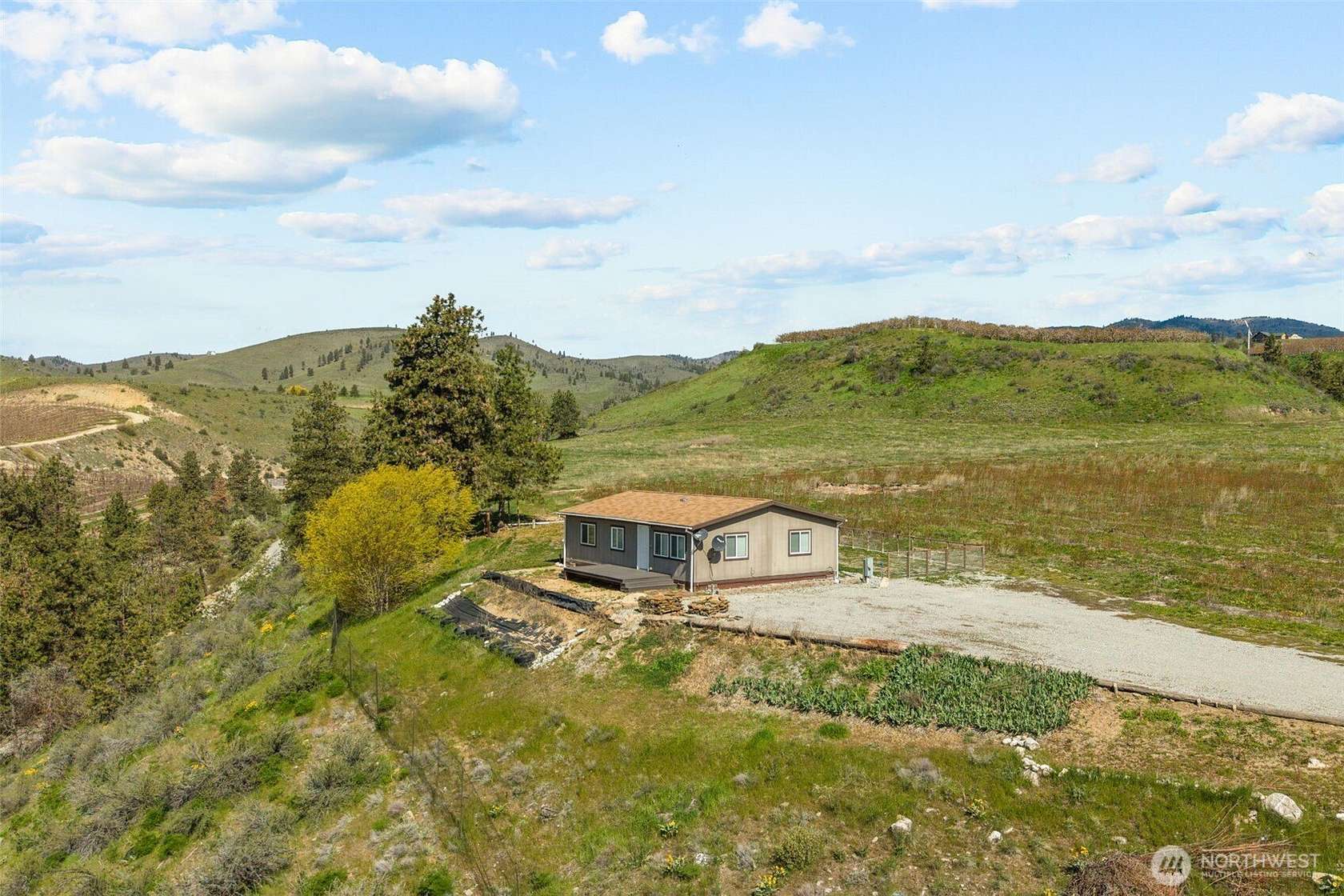 17 Acres of Land with Home for Sale in Manson, Washington