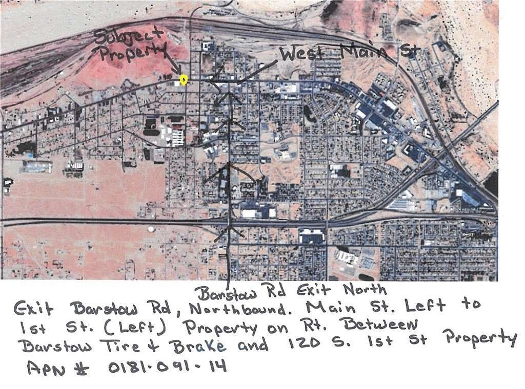 0.14 Acres of Commercial Land for Sale in Barstow, California
