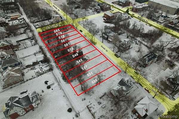 0.1 Acres of Residential Land for Sale in Detroit, Michigan