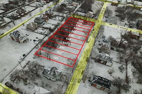 0.1 Acres of Residential Land for Sale in Detroit, Michigan