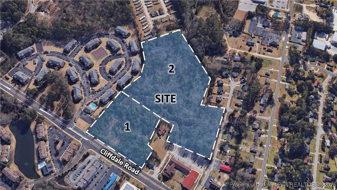 15.9 Acres of Commercial Land for Sale in Fayetteville, North Carolina