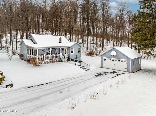 5.3 Acres of Residential Land with Home for Sale in Johnsonville, New York