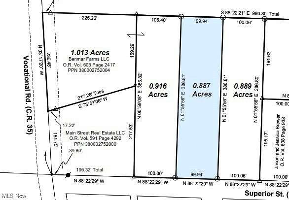 0.89 Acres of Residential Land for Sale in Buffalo, Ohio