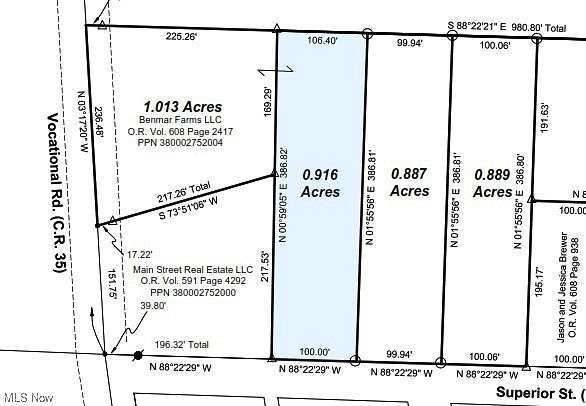 0.92 Acres of Residential Land for Sale in Buffalo, Ohio