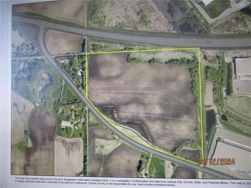 30.7 Acres of Commercial Land for Sale in Chaska, Minnesota