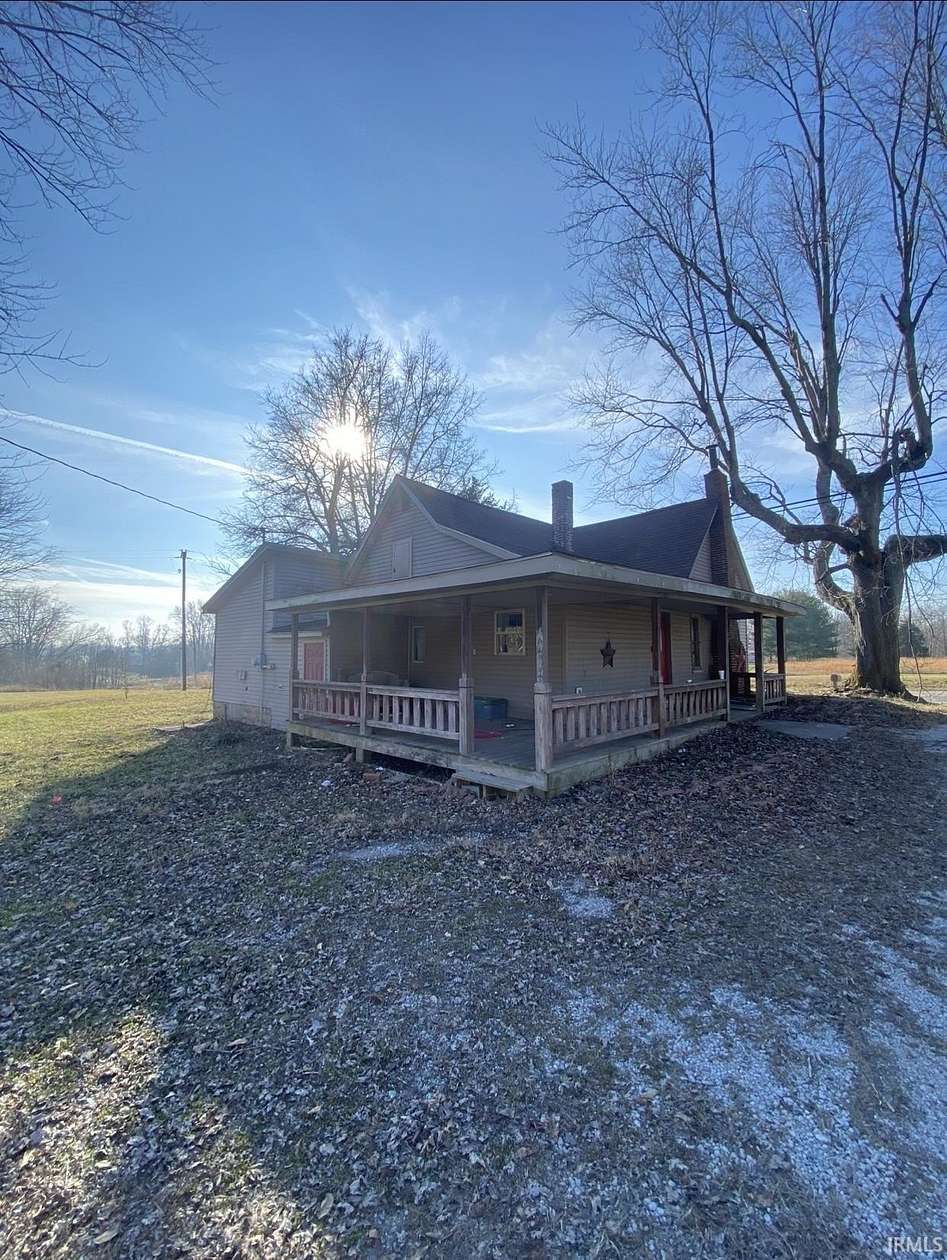 2.54 Acres of Land with Home for Sale in Linton, Indiana