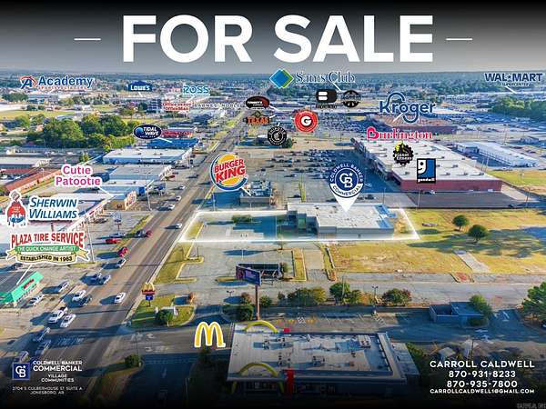 93 Acres of Improved Land for Sale in Jonesboro, Arkansas