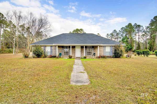 3.29 Acres of Residential Land with Home for Sale in Stapleton, Alabama