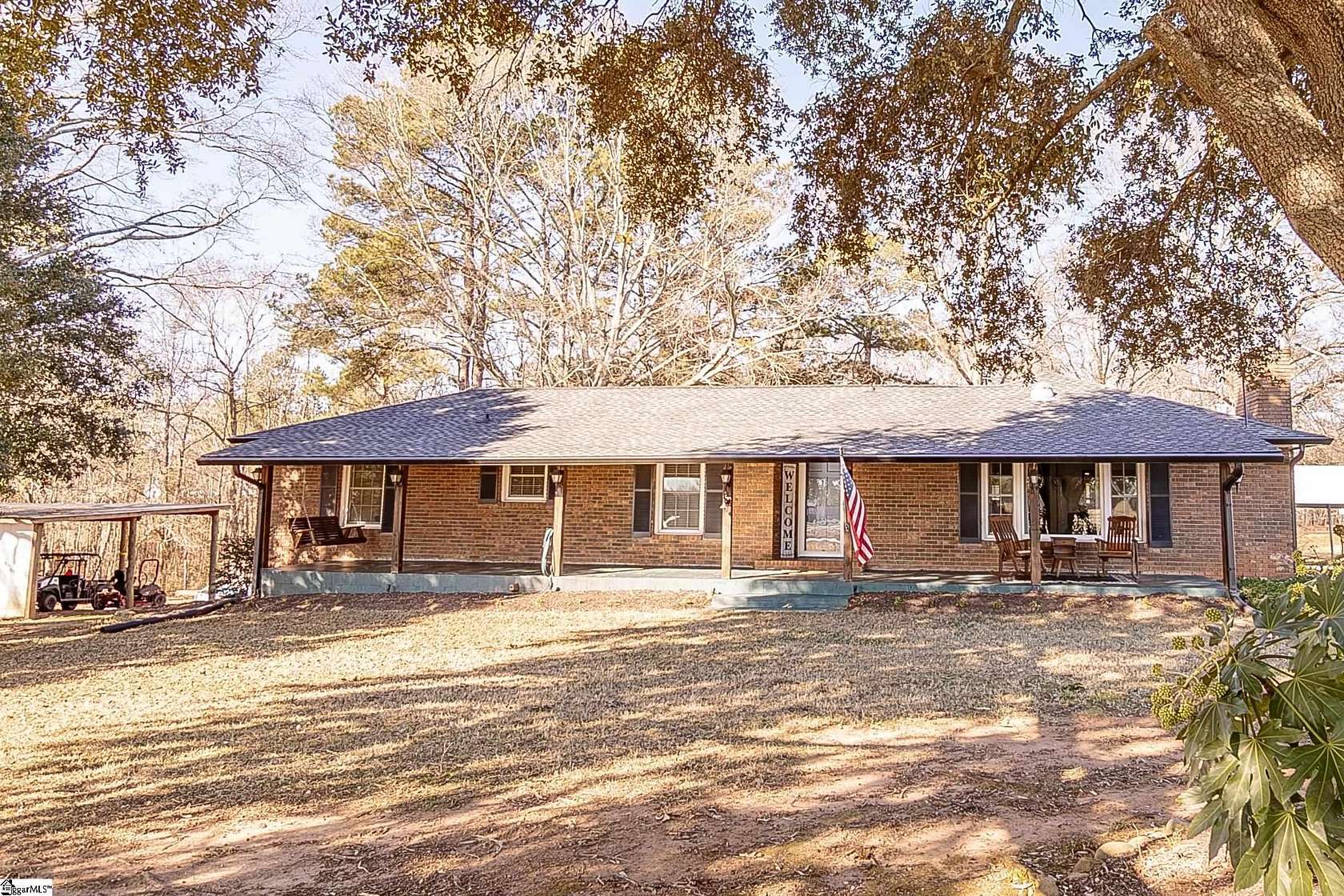 3.39 Acres of Land with Home for Sale in Belton, South Carolina