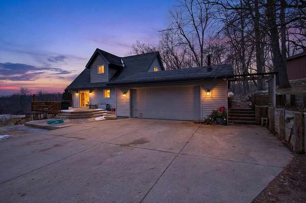 24.4 Acres of Land with Home for Sale in Horton, Michigan