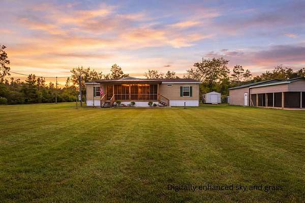 2 Acres of Land with Home for Sale in Perry, Florida