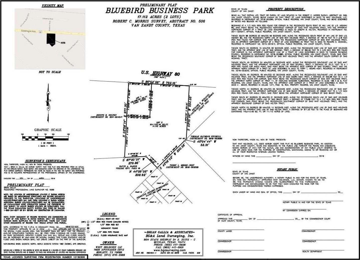 14.1 Acres of Mixed-Use Land for Sale in Wills Point, Texas