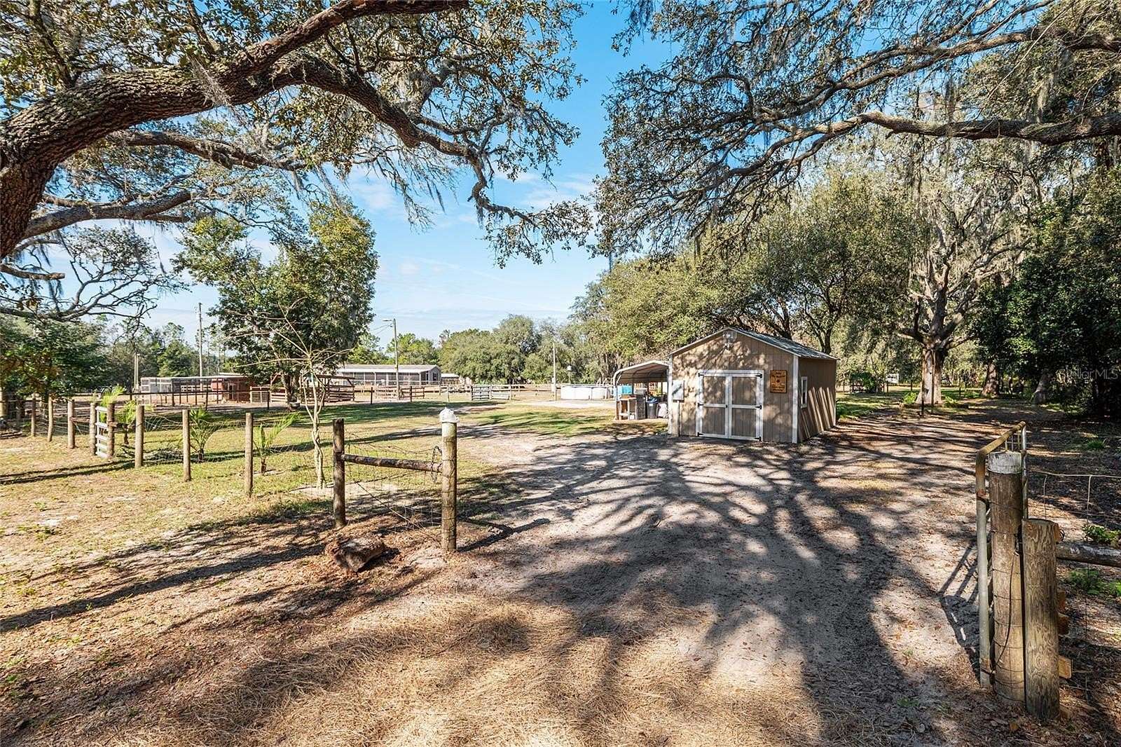 5.52 Acres of Land with Home for Sale in Weirsdale, Florida