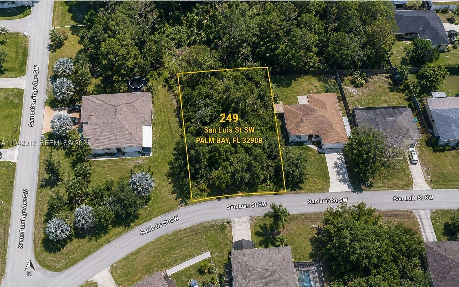 0.24 Acres of Residential Land for Sale in Palm Bay, Florida