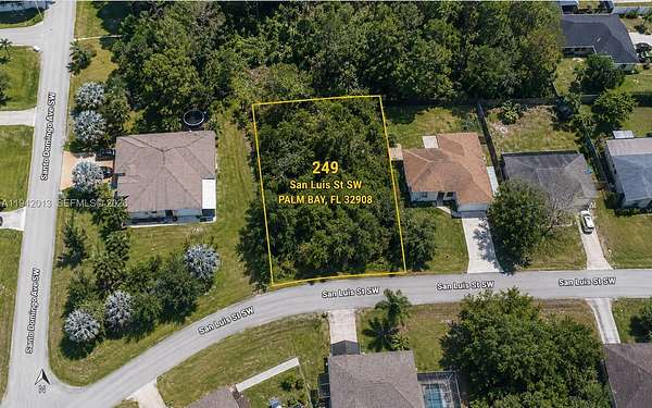0.24 Acres of Residential Land for Sale in Palm Bay, Florida