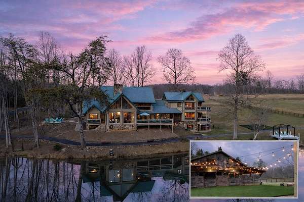 3.2 Acres of Residential Land with Home for Sale in Ellijay, Georgia