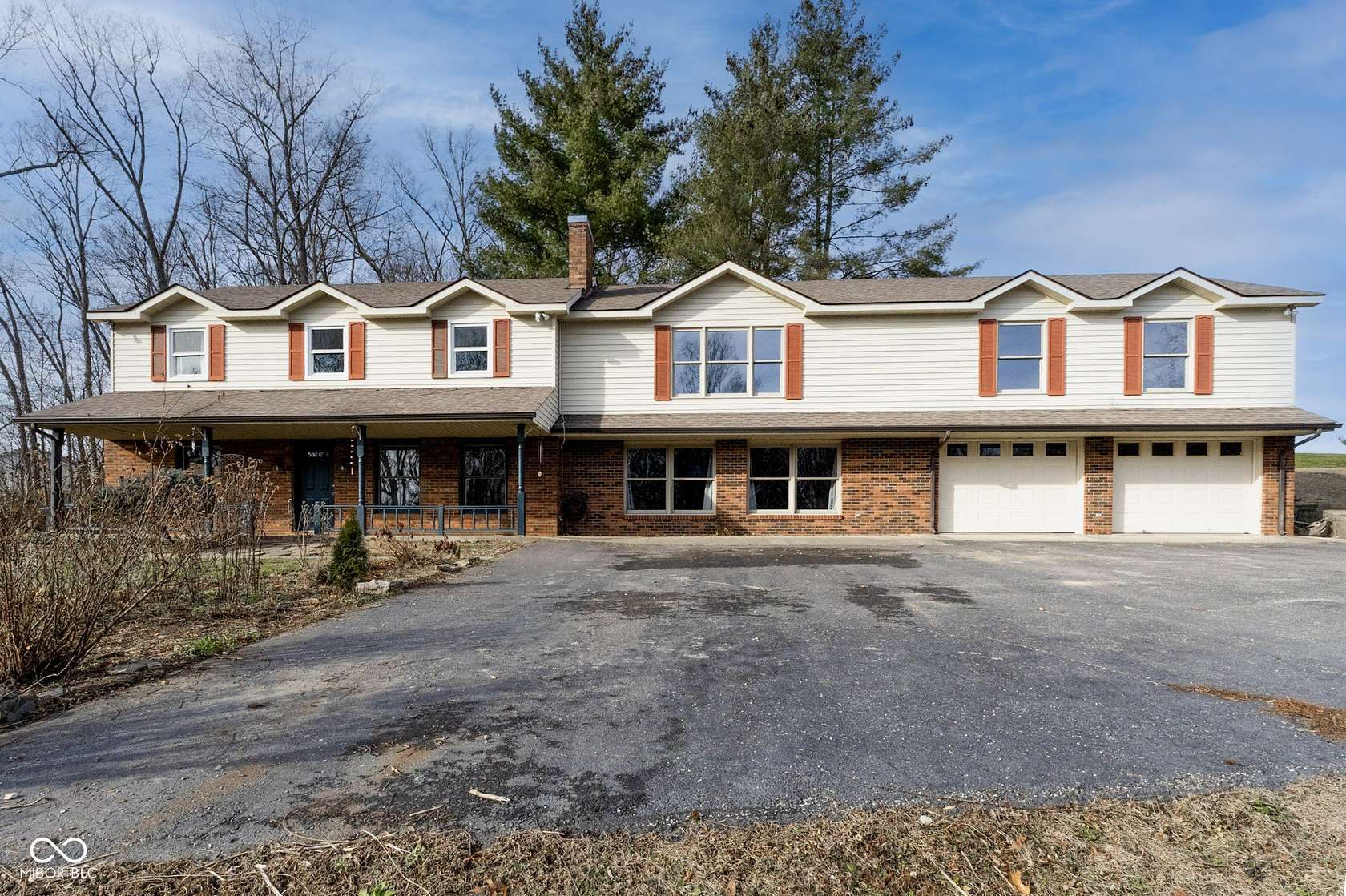 3.2 Acres of Residential Land with Home for Sale in North Vernon, Indiana