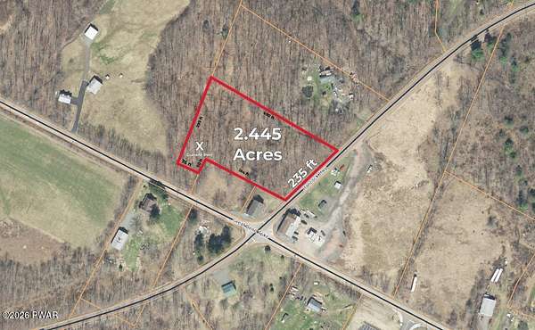 2.45 Acres of Mixed-Use Land for Sale in Honesdale, Pennsylvania