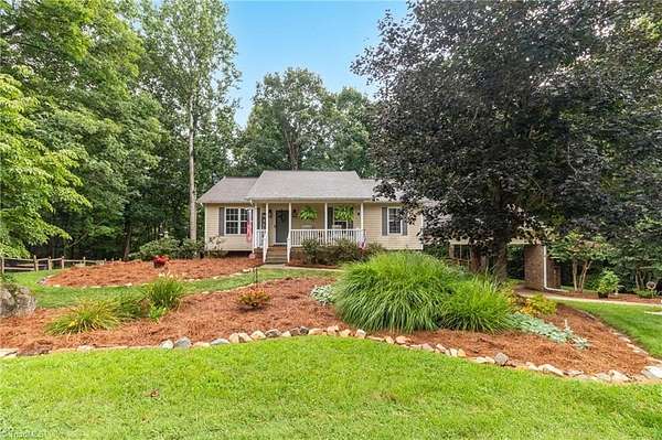 4.36 Acres of Land with Home for Sale in Rural Hall, North Carolina