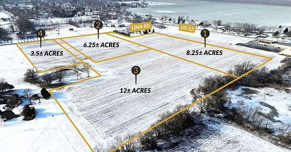 30 Acres of Agricultural Land for Auction in White Pigeon, Michigan