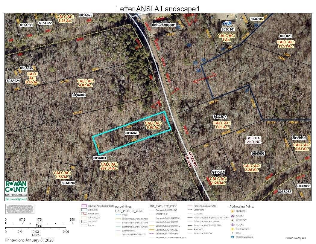 0.92 Acres of Residential Land for Sale in Woodleaf, North Carolina