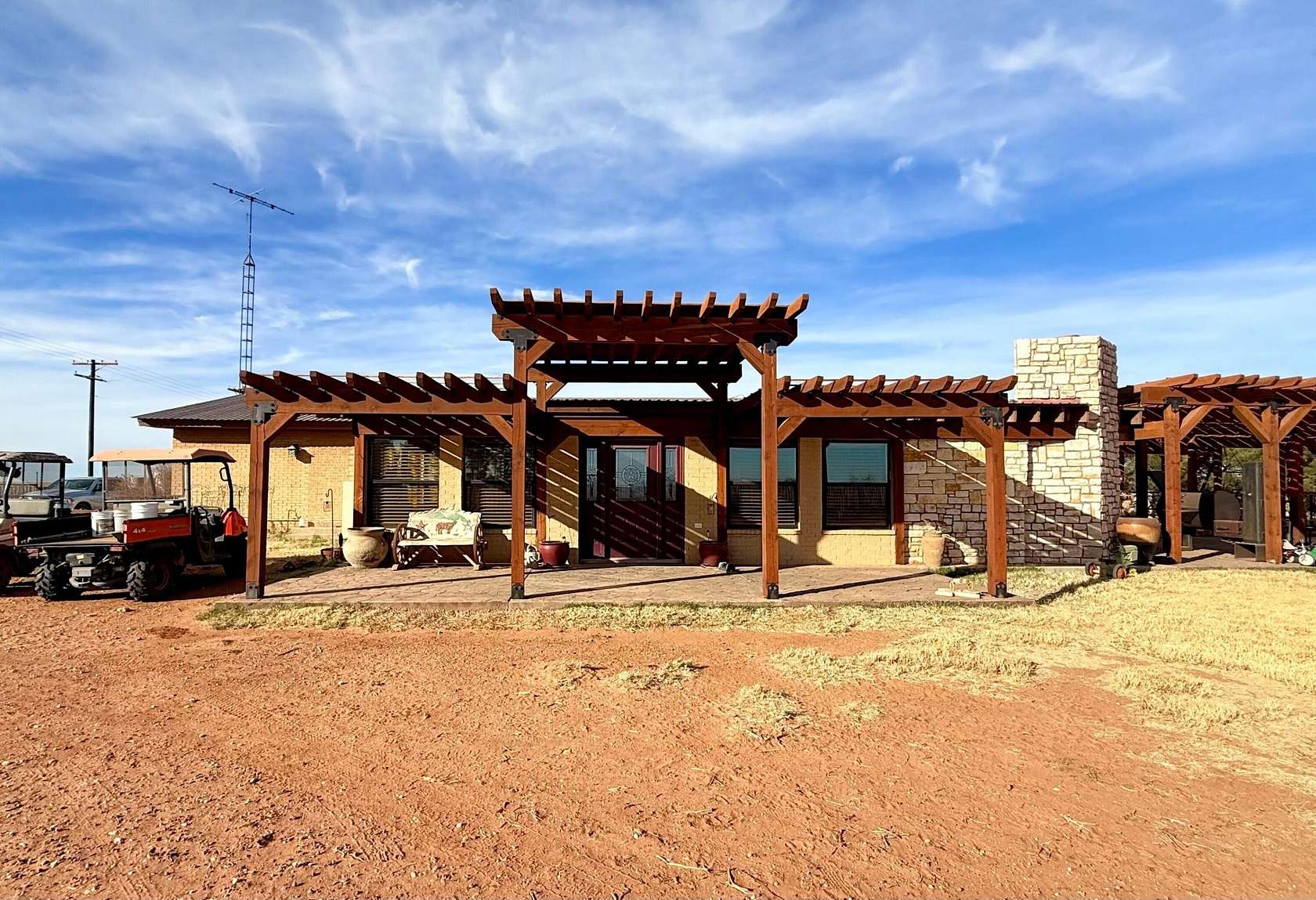 4.36 Acres of Land with Home for Sale in Lamesa, Texas