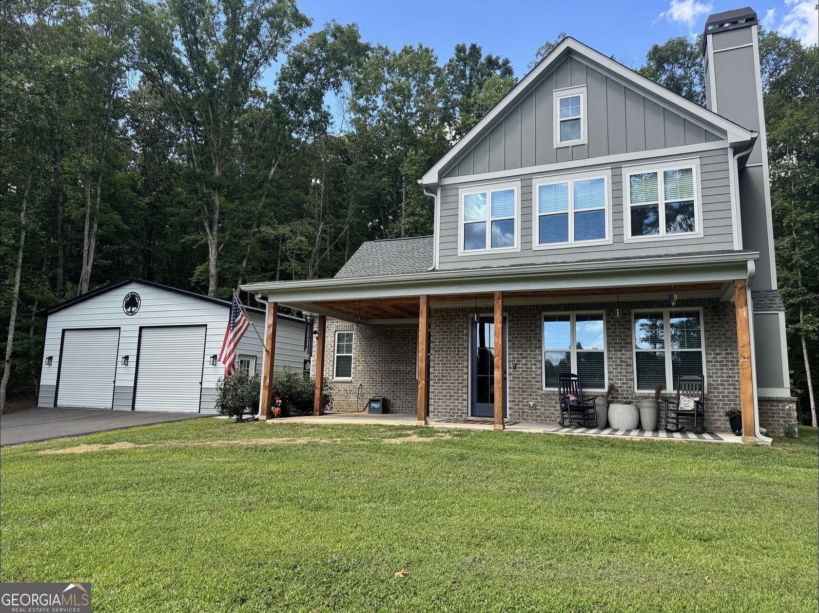 2.16 Acres of Residential Land with Home for Sale in Morganton, Georgia