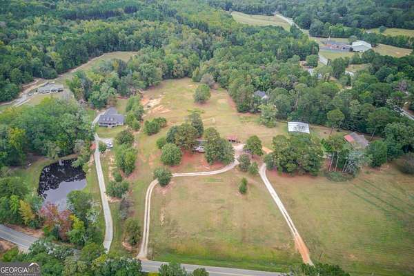 9 Acres of Land with Home for Sale in Monroe, Georgia
