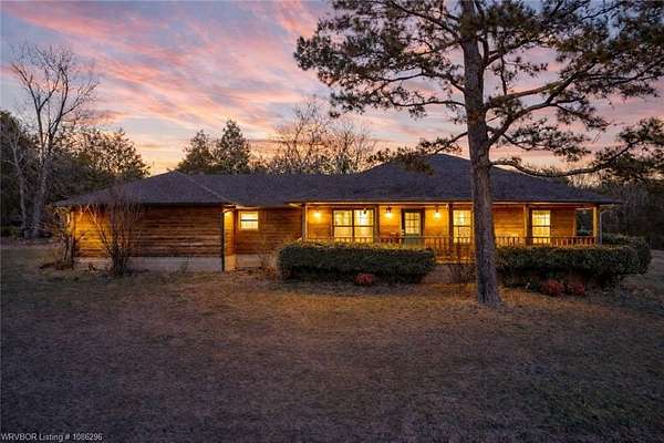 7.4 Acres of Residential Land with Home for Sale in Cedarville, Arkansas