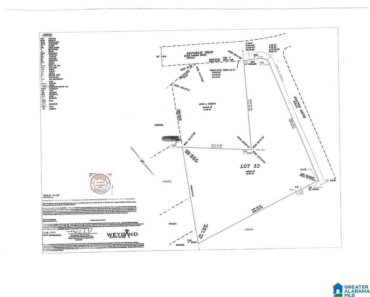 2.7 Acres of Land for Sale in Fultondale, Alabama