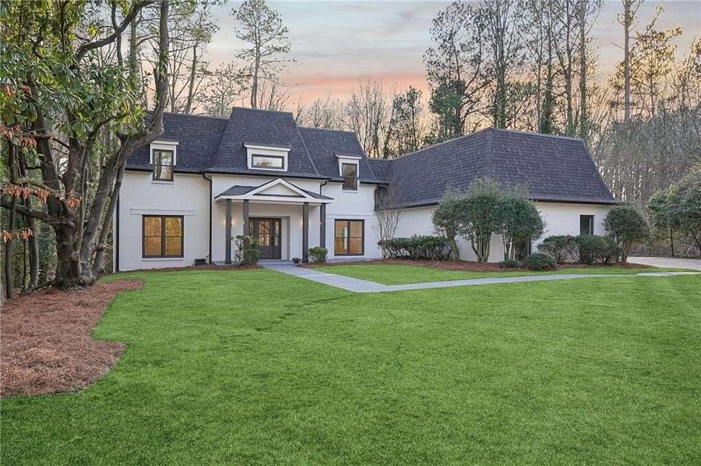1.64 Acres of Residential Land with Home for Sale in Roswell, Georgia