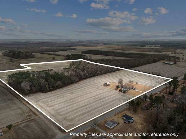 38 Acres of Land with Home for Sale in Pantego, North Carolina