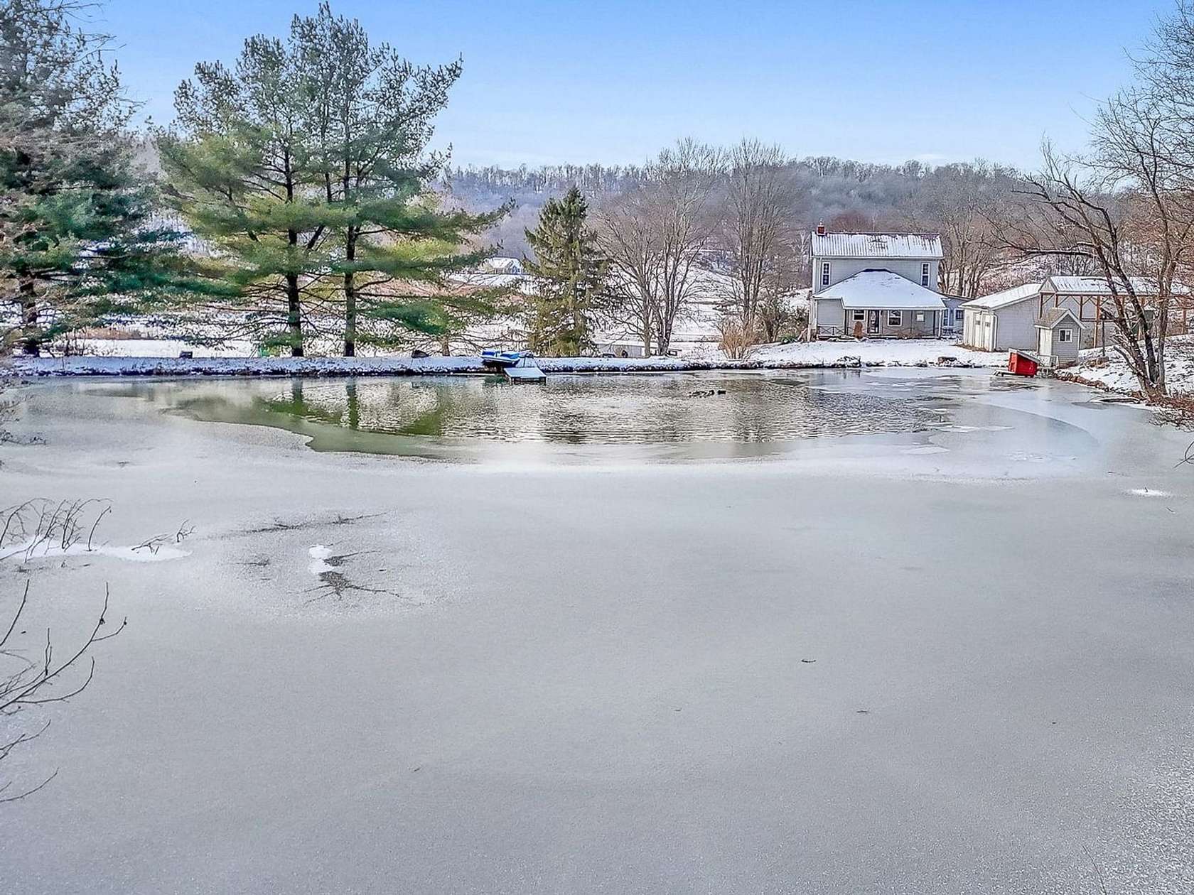 77.4 Acres of Recreational Land with Home for Sale in Quaker City, Ohio