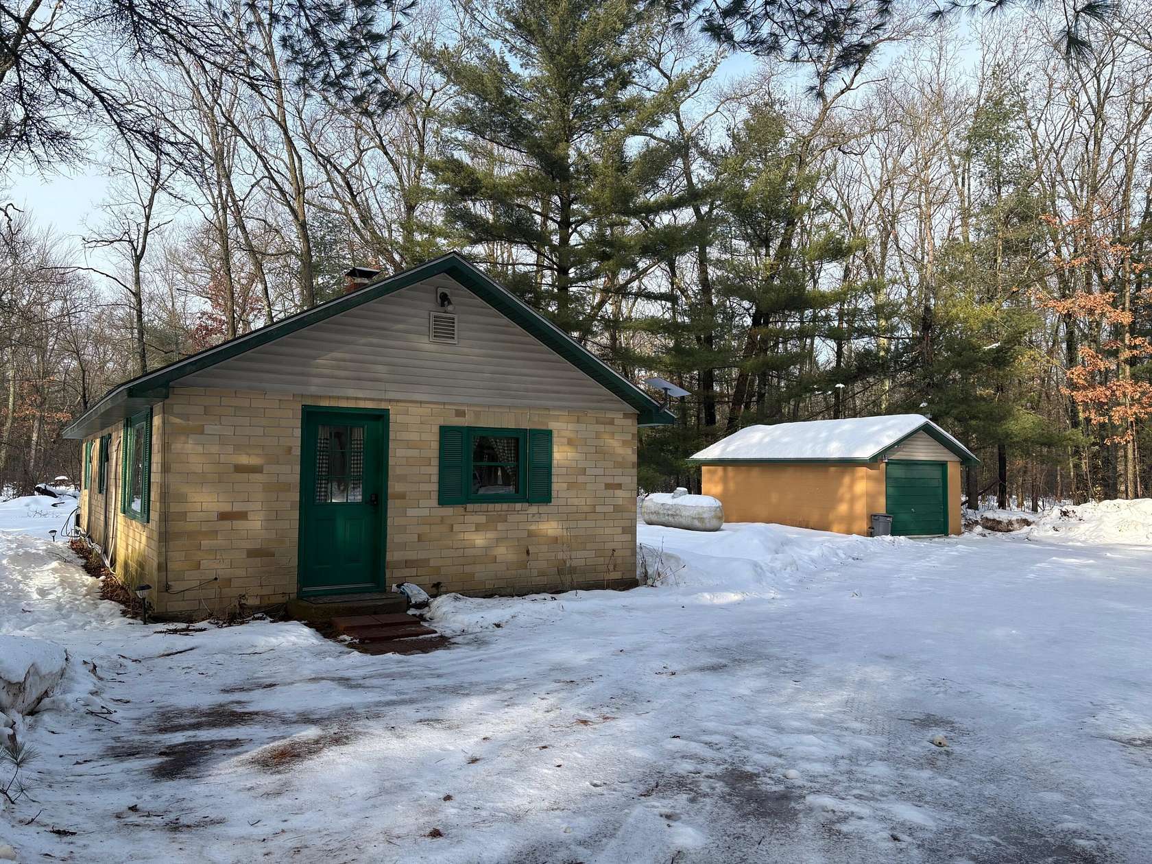 8.5 Acres of Residential Land with Home for Sale in Wellston, Michigan