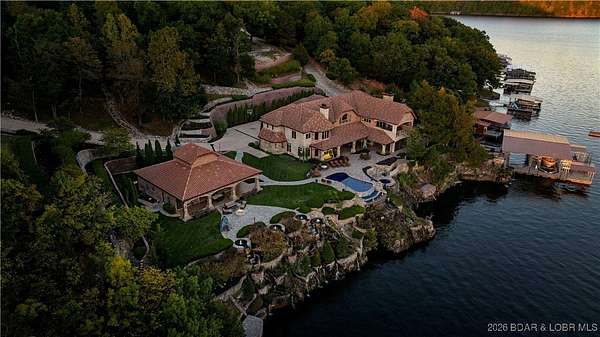 14 Acres of Land with Home for Sale in Sunrise Beach, Missouri