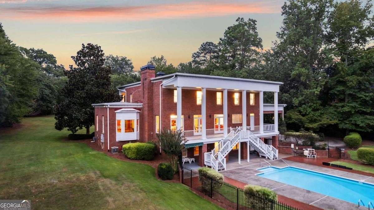3.82 Acres of Residential Land with Home for Sale in Alpharetta, Georgia