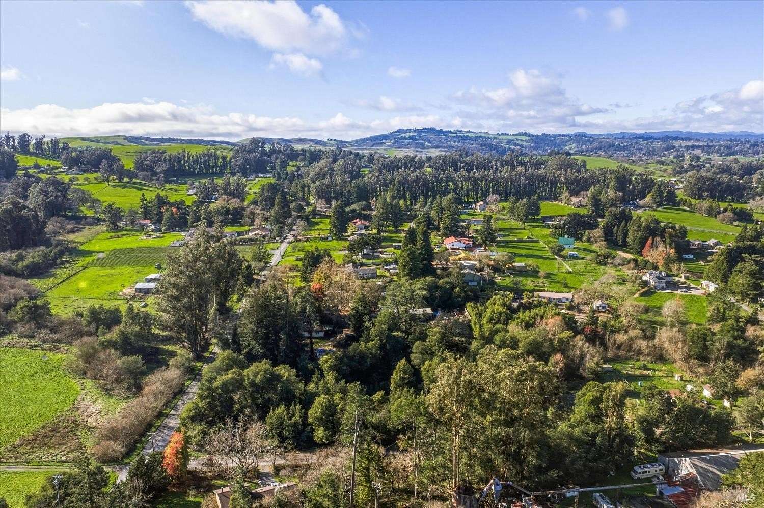 4.3 Acres of Land with Home for Sale in Sebastopol, California