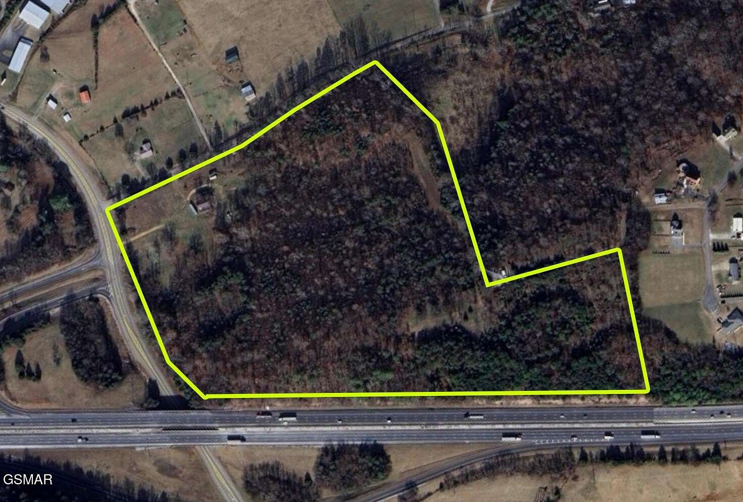 35 Acres of Mixed-Use Land for Sale in Dandridge, Tennessee
