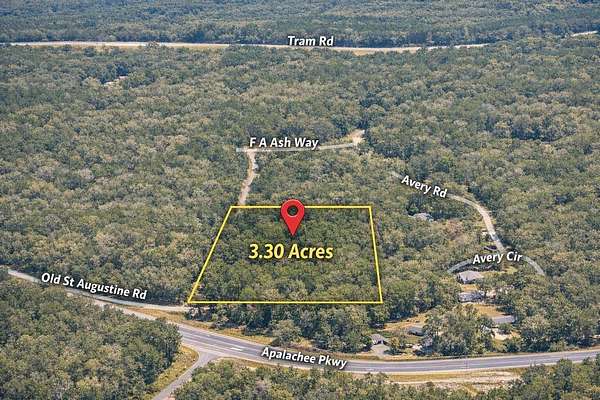 3.3 Acres of Land for Sale in Tallahassee, Florida